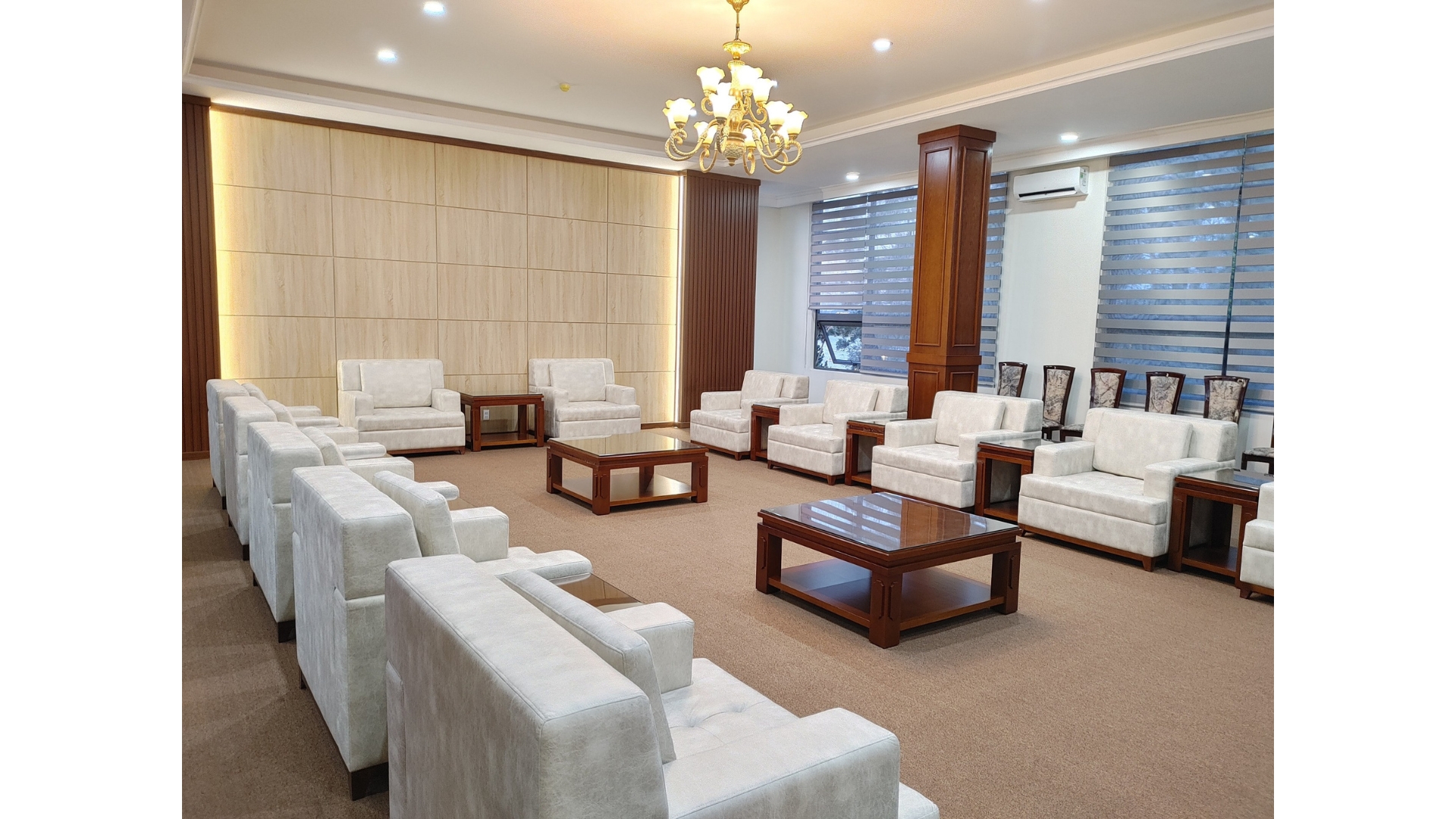 Nội thất khu nhà làm việc Ngân hàng tại Đà Lạt